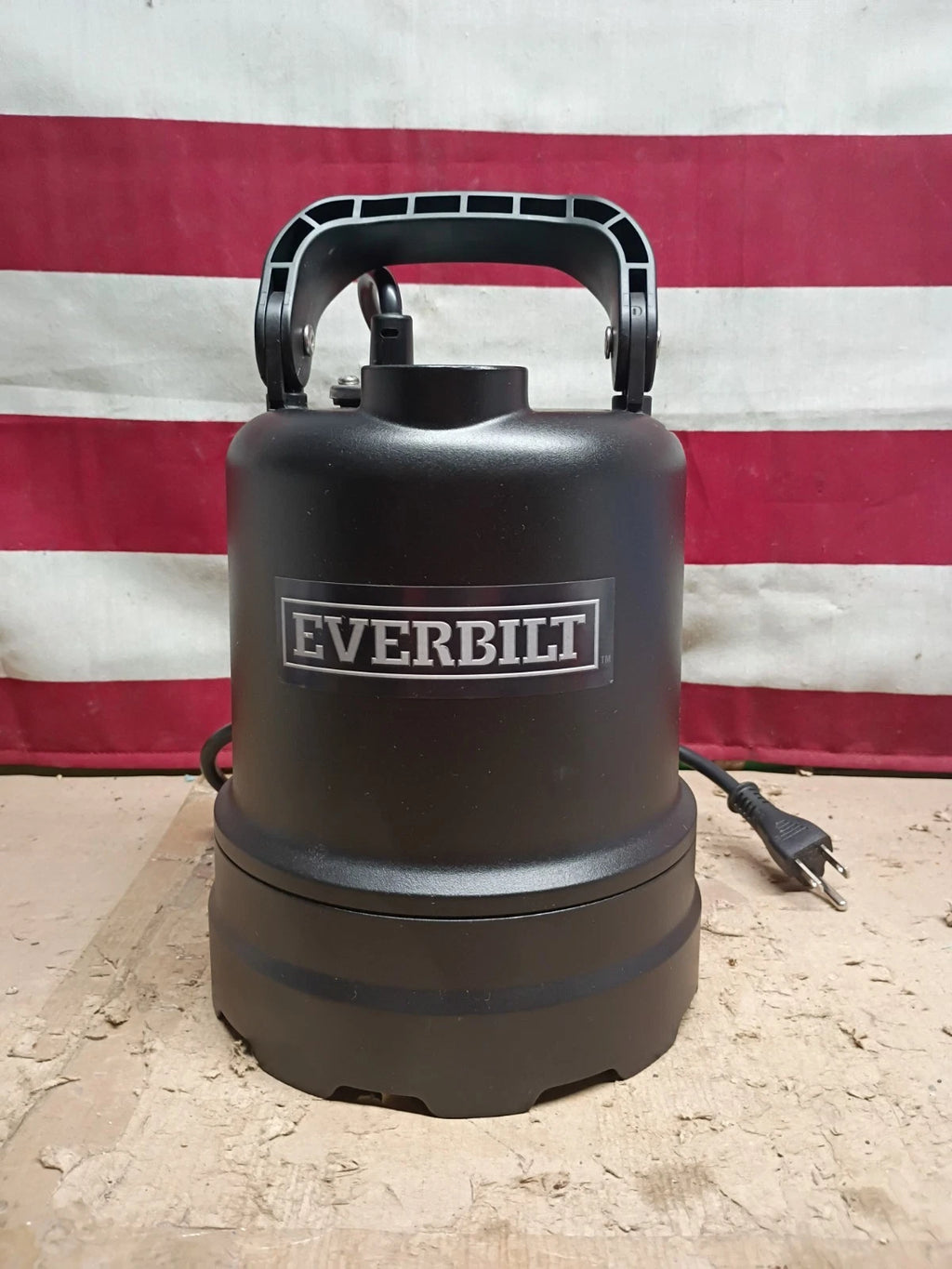 Everbilt EB91430 1/3 HP Submersible Aluminum Utility Pump, Open Box,