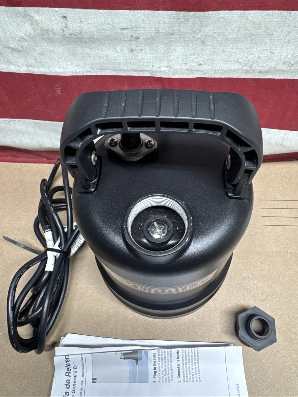 Everbilt 1/3 HP Submersible Aluminum Utility Pump Corrosion Resistant,