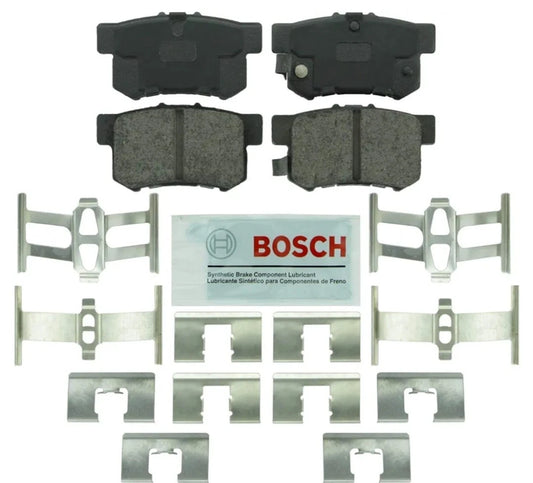 Rear Disc Brake Pad Set w/Hardware Bosch BE537H for Honda Civic 2006-2015
