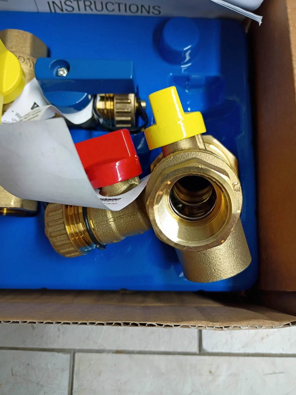 Webstone 3/4 in. EXP Ultra-Compact Tankless Water Heater Service Valve Kit OB