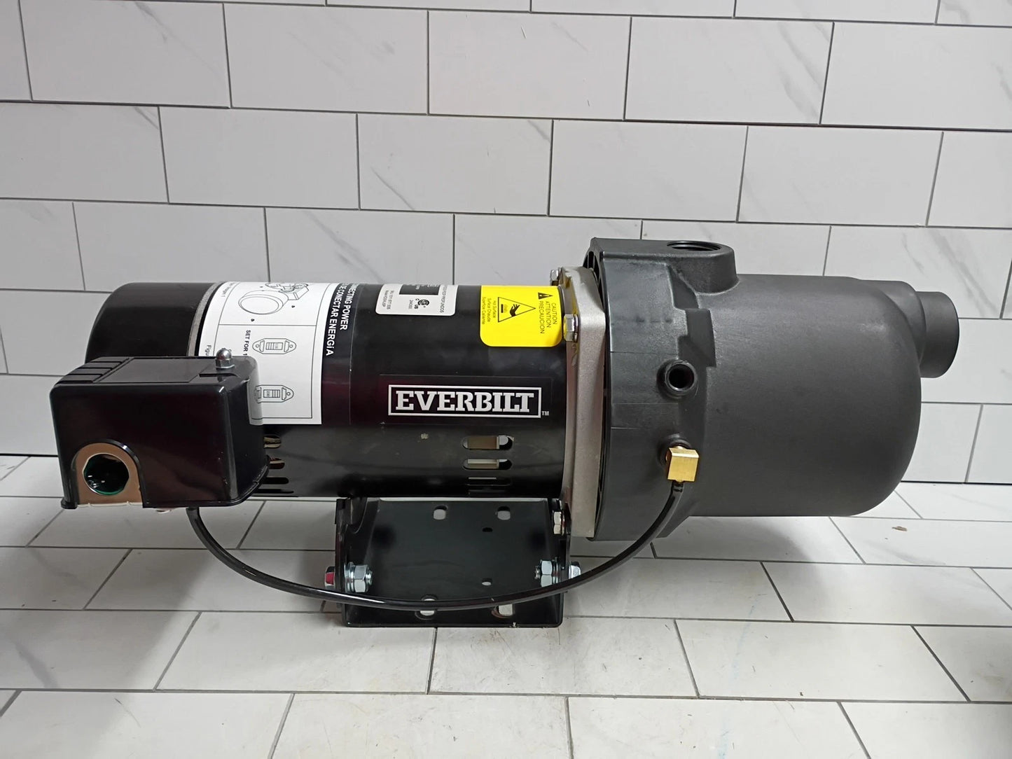Everbilt HDSWJ5P 1/2 HP Plastic Shallow Well Jet Pump OPEN BOX