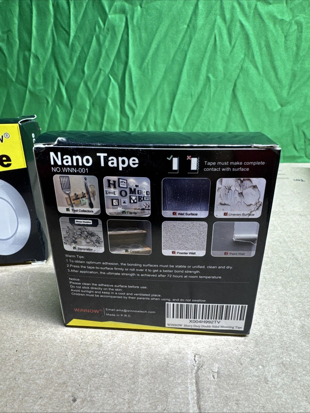 2pack Double Sided Heavy Duty Extra Strong Adhesive Tape-Indoor/Outdoor