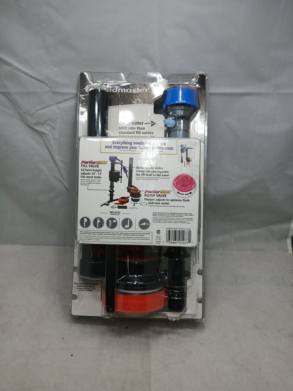 LOT OF 9 Fluidmaster Universal Complete Toilet Rebuild Repair Kit 10" H 400ARHRK