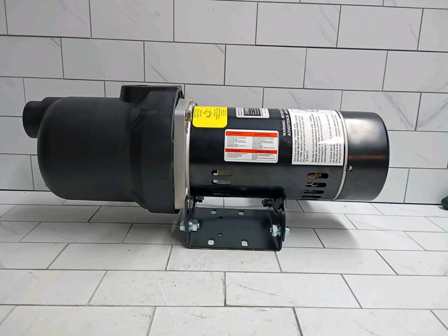 Everbilt HDSWJ5P 1/2 HP Plastic Shallow Well Jet Pump NOB