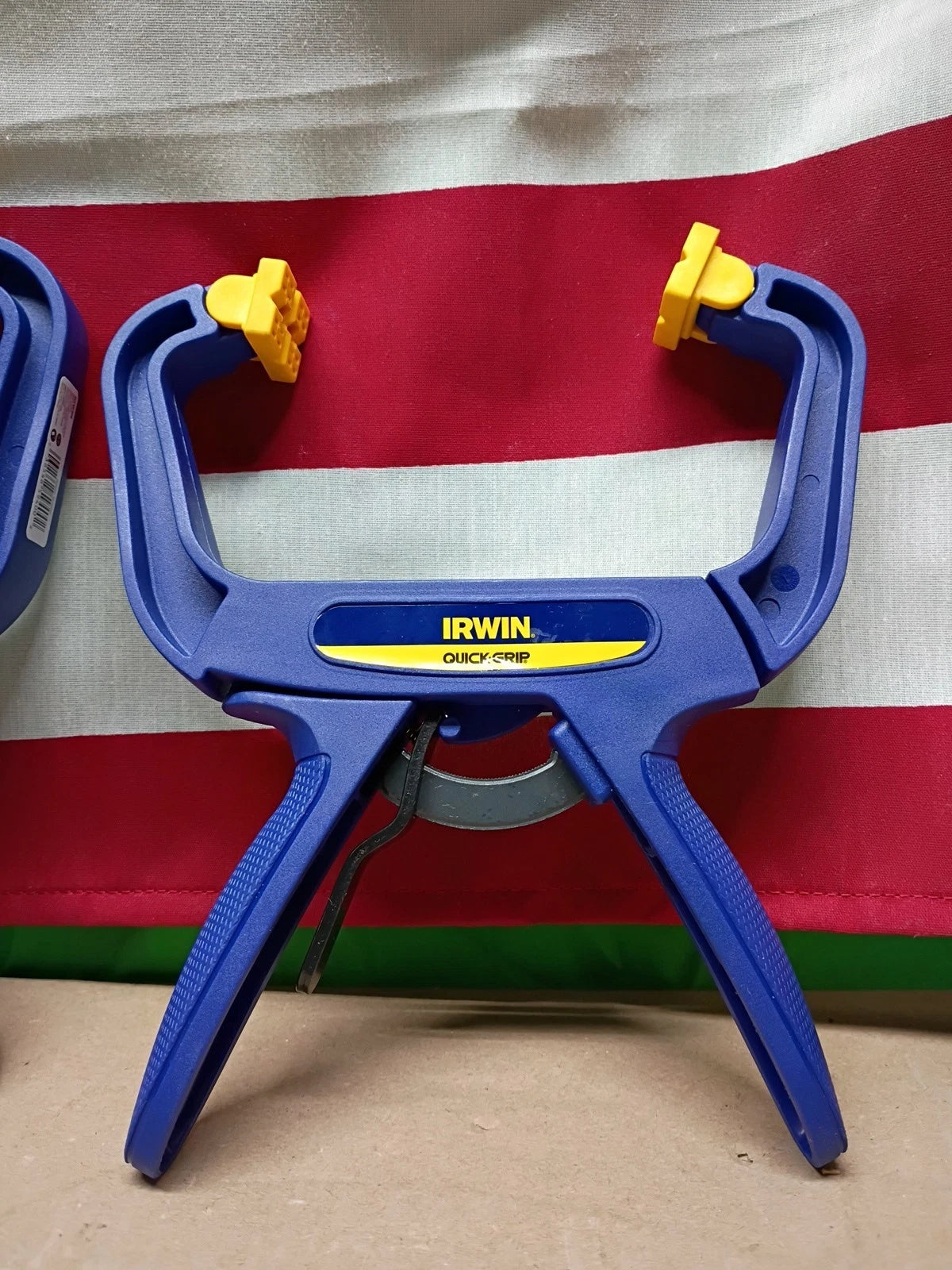 Lot Of 2 IRWIN T59400CED 101mm 2 QUICK-GRIP NON MARKING HANDI CLAMPS Open Box