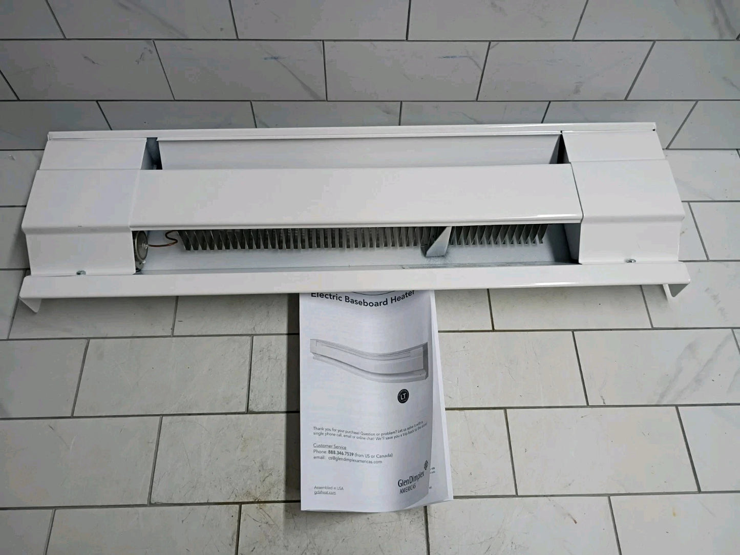 Cadet 2F350W 24 in. 350-Watt 240/208-Volt Electric Baseboard Heater Open Box