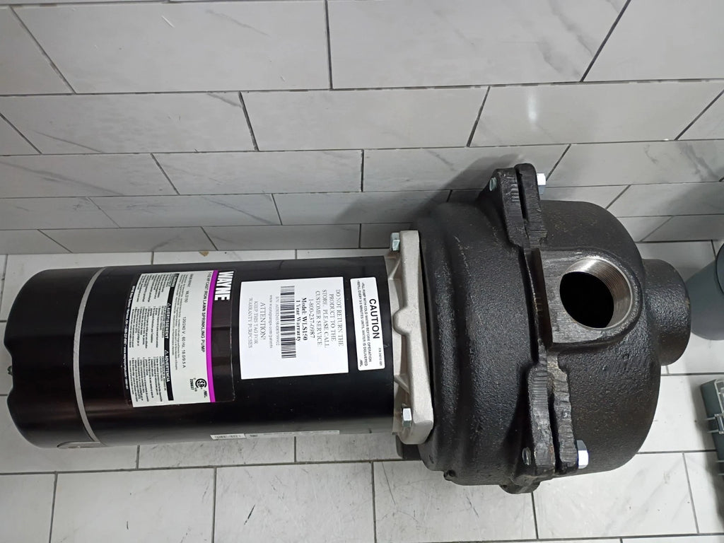 Wayne WLS150 1-1/2HP 230V Cast iron Lawn Irrigation Sprinkler pump New Open Box