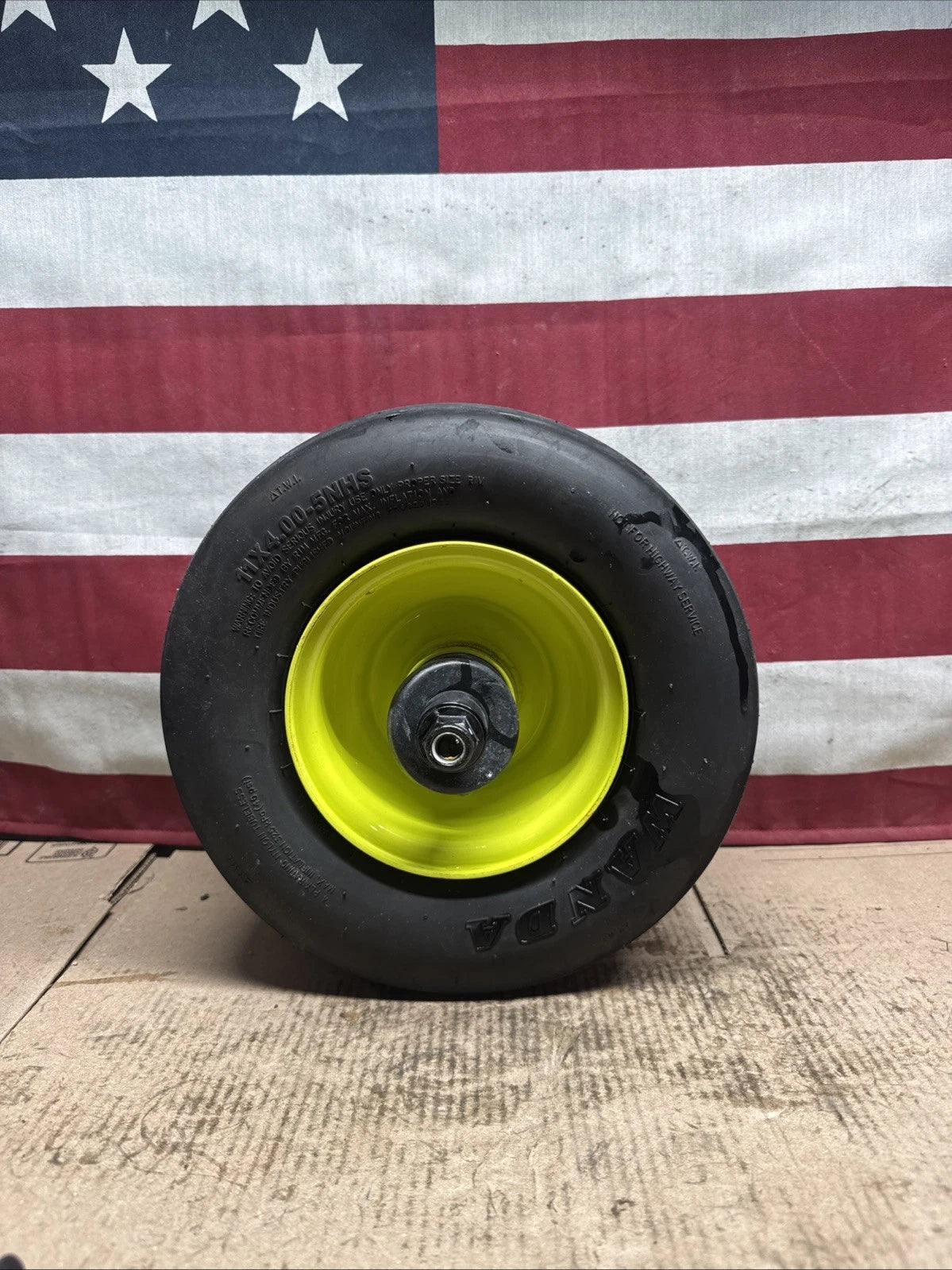 Front Wheel & Tire for Ryobi Z30Li 80v Zero Turn Mower