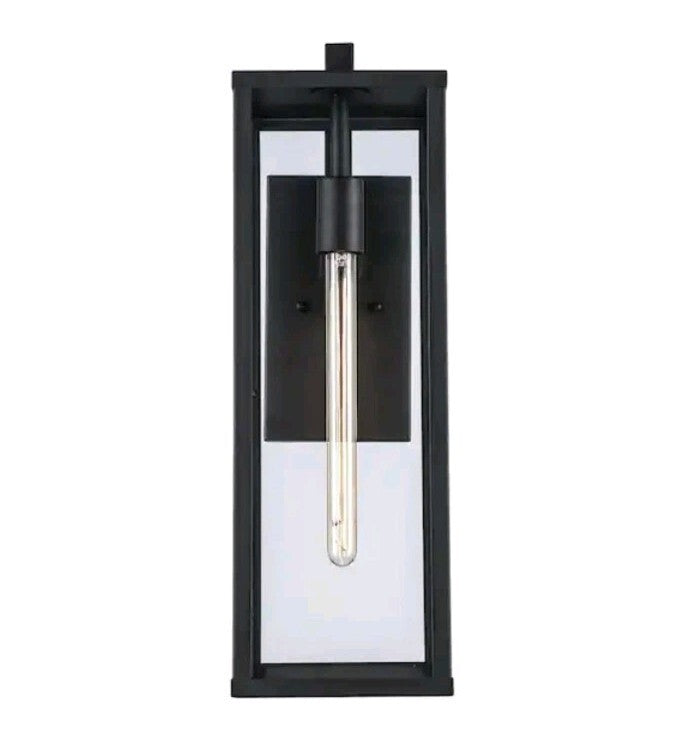 Trans Globe Lighting 40752 Oxford 1 Light 22-1/2" Tall Outdoor - Black Open Box