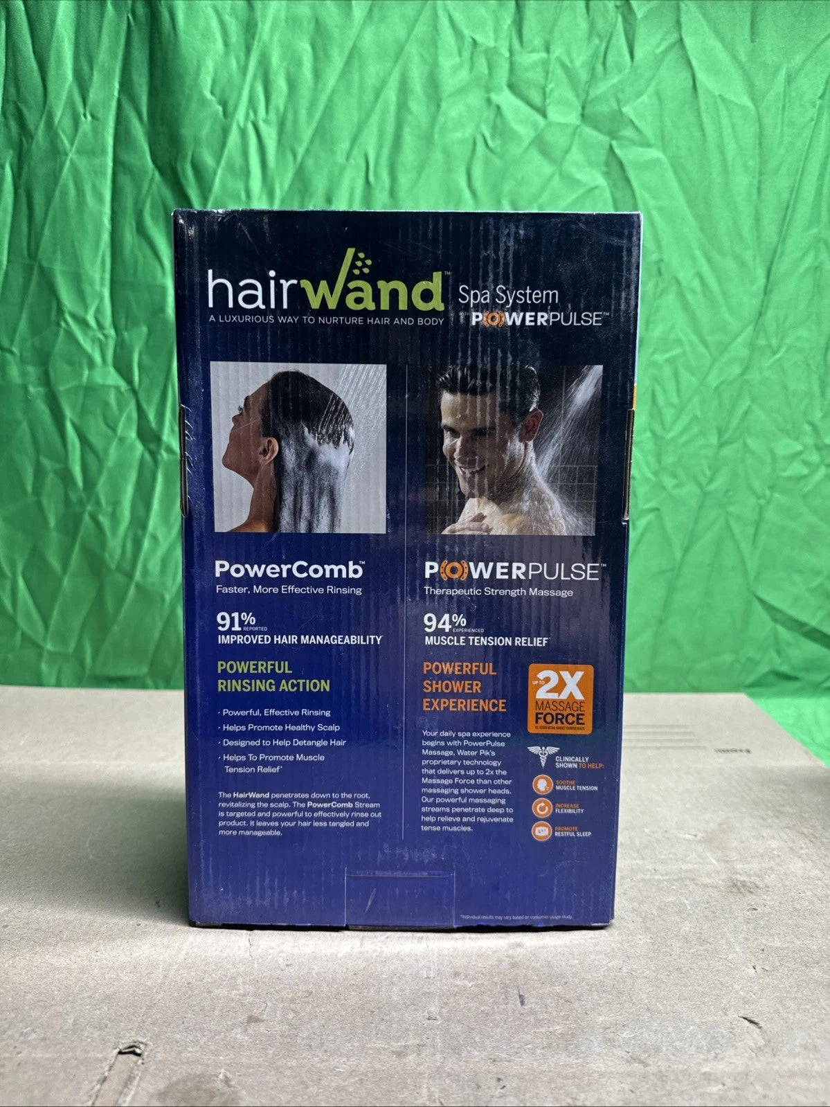 Waterpik 12-spray 5 in. High PressureDual Shower Head and Handheld Shower Head.