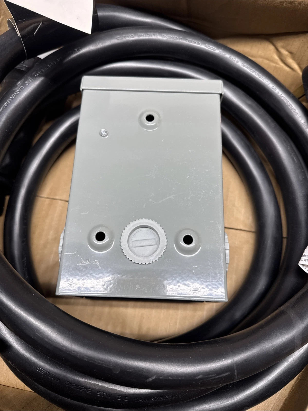 VEVOR 50 Amp Generator Cord and Power Inlet Box Kit, 50FT, NEMA...