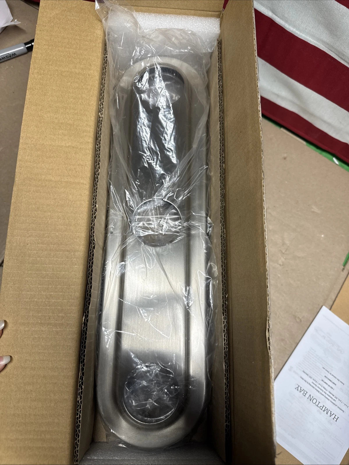 Hampton Bay Midford 18 in. 3-Light LED 5CCT Vanity Light