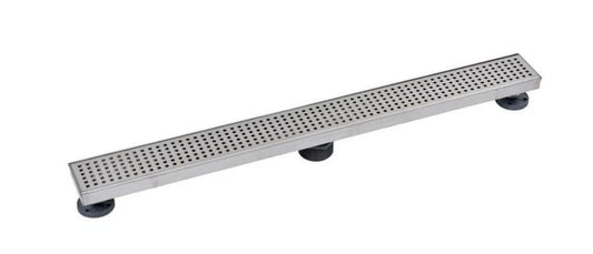 Oatey Designline 32 in. Stainless Steel Linear Shower Drain w/ Square Cover