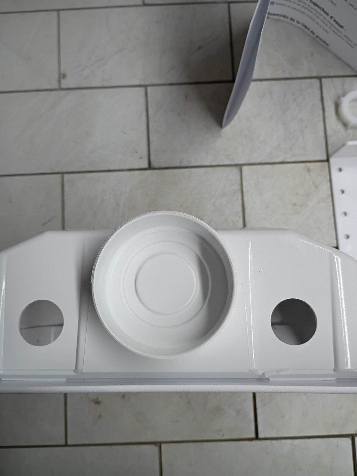 Oatey Centro Washing Machine Outlet Box Face Plate Brackets Fittings 38120 White