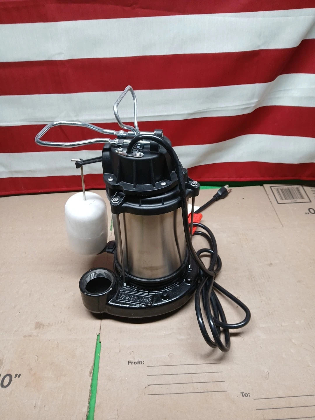 Wayne 58321-WYN3 CDU980E 3/4 HP Cast Iron and Stainless Steel Sump Pump..