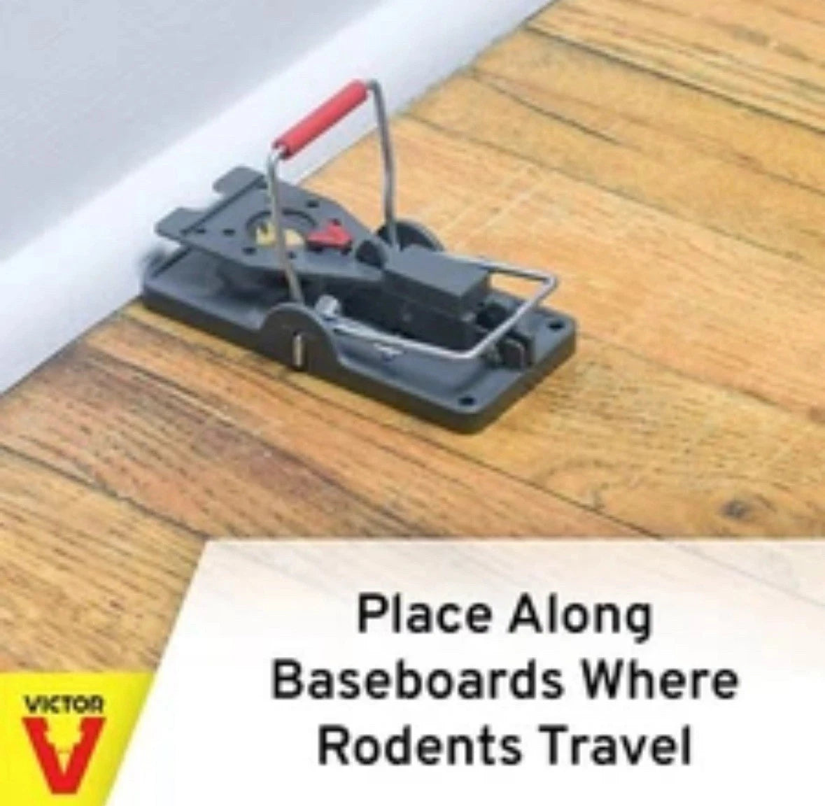 Victor M393SSR Power-Kill Easy Set Mouse Trap - 6 Reusable 6 Traps, Gray