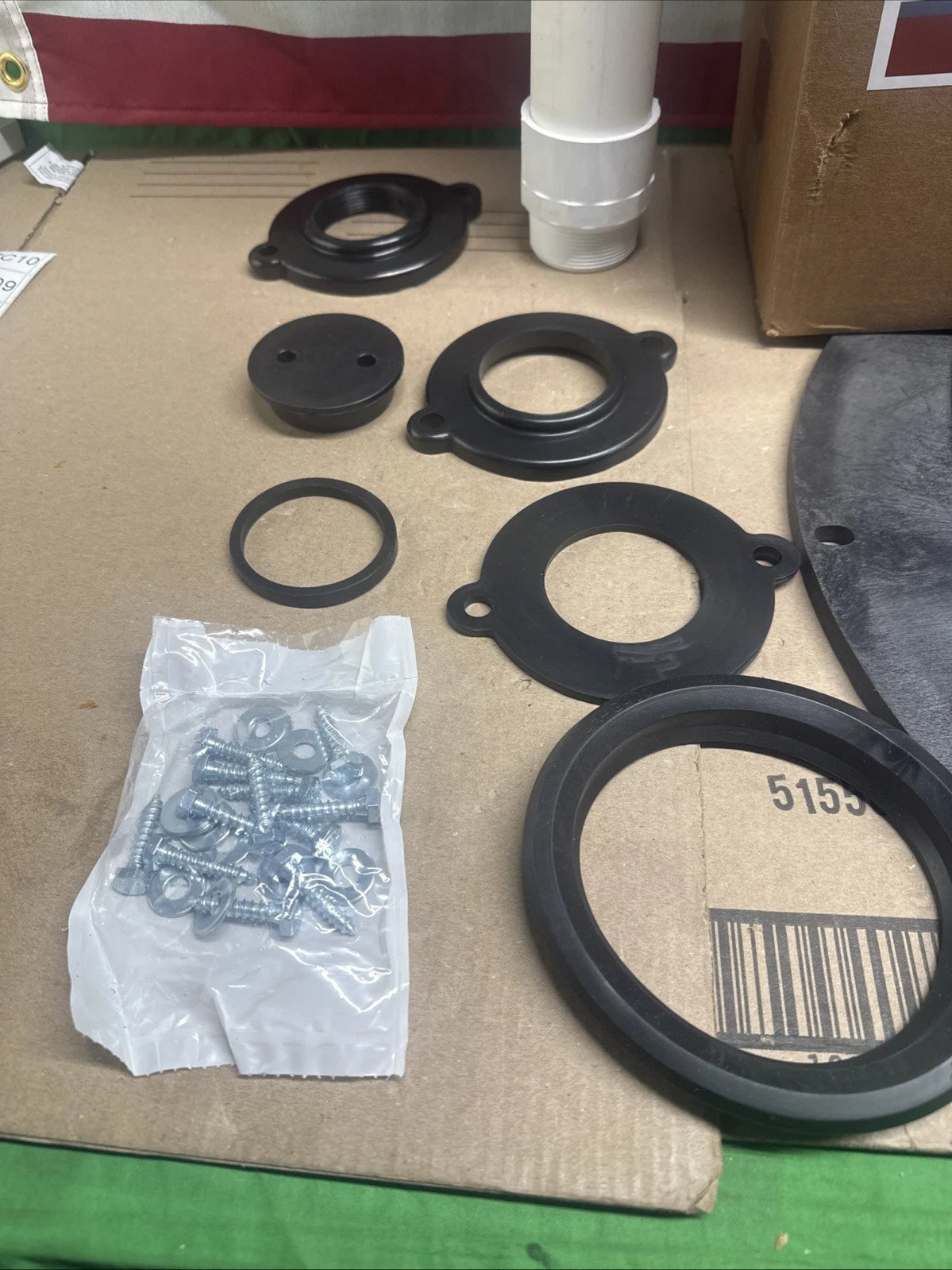 93020U Superior Pump 1/2HP 2"Cast Unassembled Simplex Sewage Sump Pump Kit NIB!
