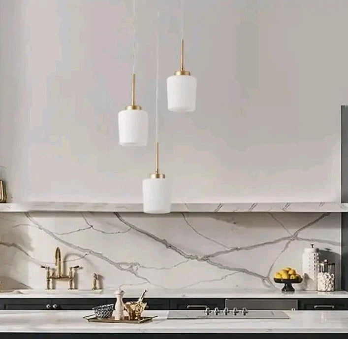 Aiwen 13" 3-Light Kitchen Island Pendant Farmhouse Ceiling Light Hanging Lamp OB
