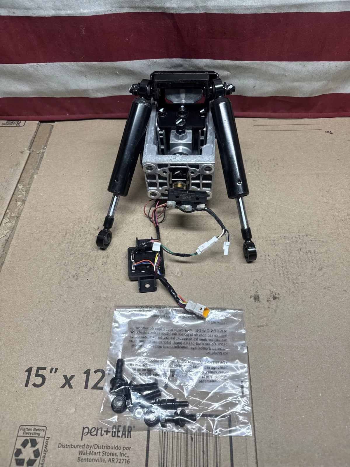Joystick Assy w/ Sensors & Mixing Board . Ryobi Z30Li 80v Zero Turn Mower