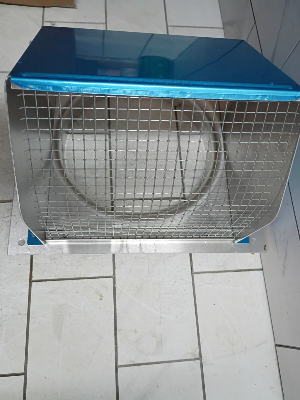 Broan NuTone 641FA Aluminum 6" Round Duct Wall Cap Bird Screen Without Damper OB