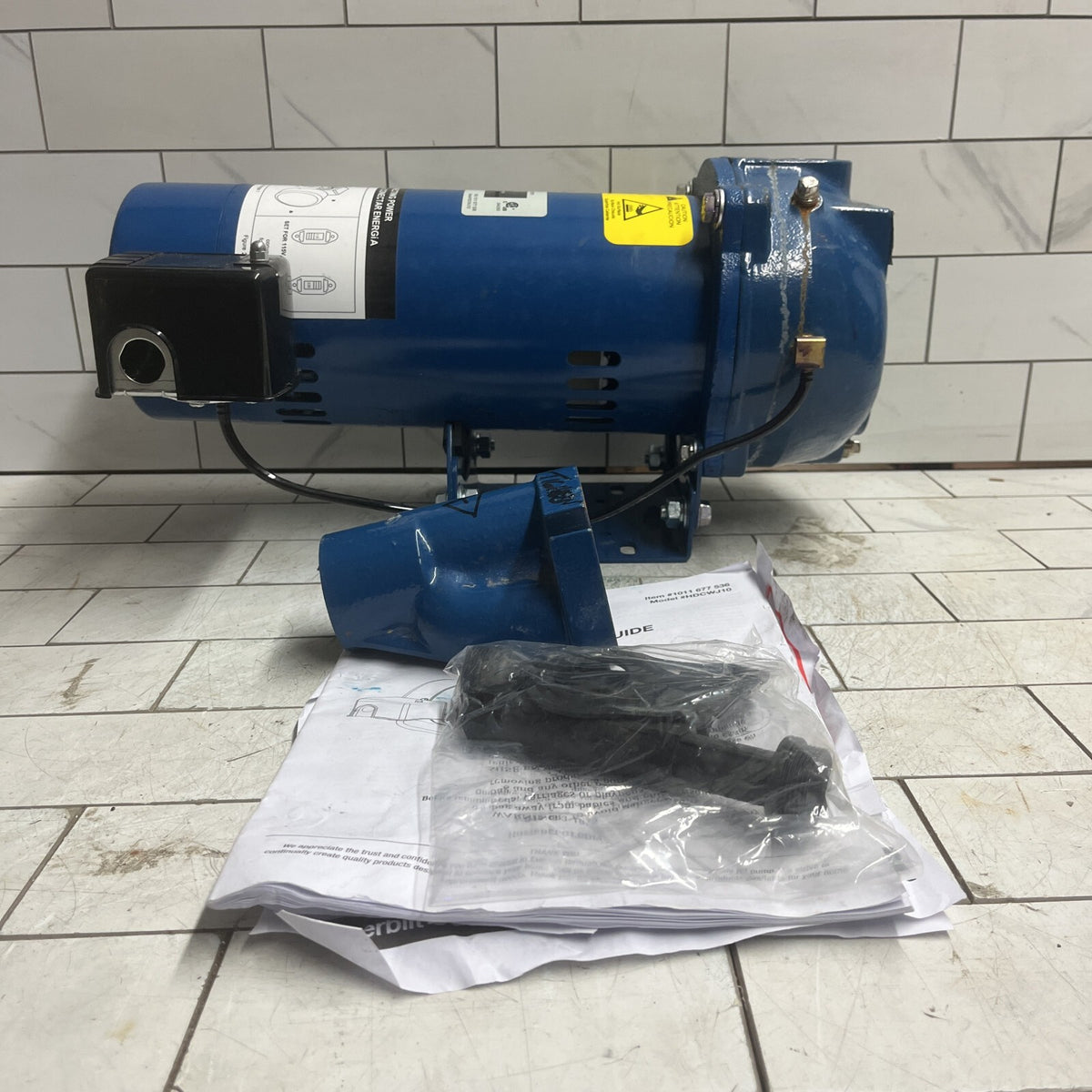 Everbilt HDCWJ10, 1 HP 115/230 Volt Professional Convertible Jet Pump PARTS ONLY