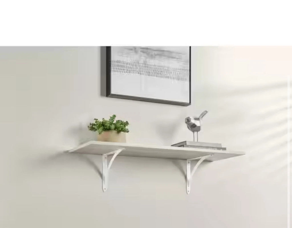 10-PACK Everbilt 10" White Cove Arch Decorative Shelf Brackets NEW