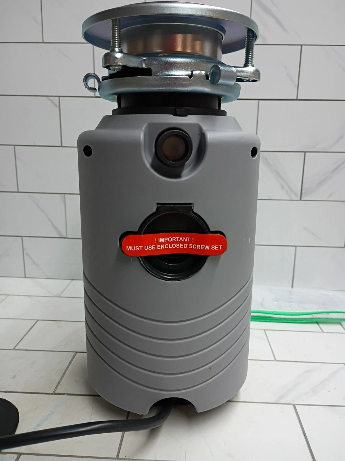 Glacier Bay GB500 Turbo Grind 1/2hp Garbage Disposal - Open Box