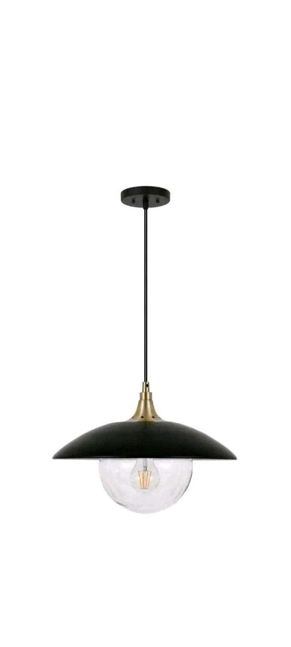 Meyer+Cross Alvia Pendant in Black and Gold Open Box