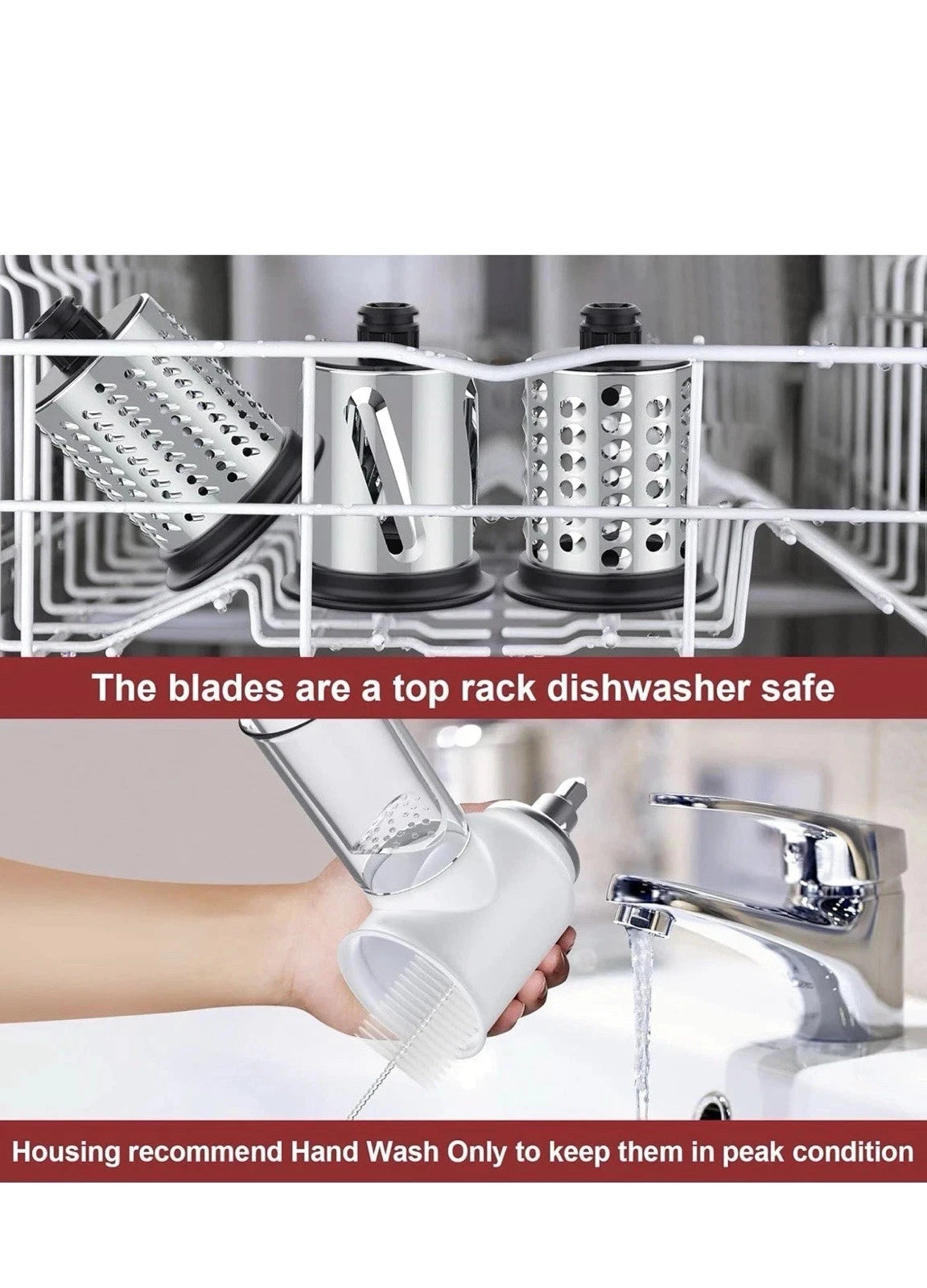 Innomoon Slicer/Shredde Attachment For Kitchenaid Stand Mixers Accessory