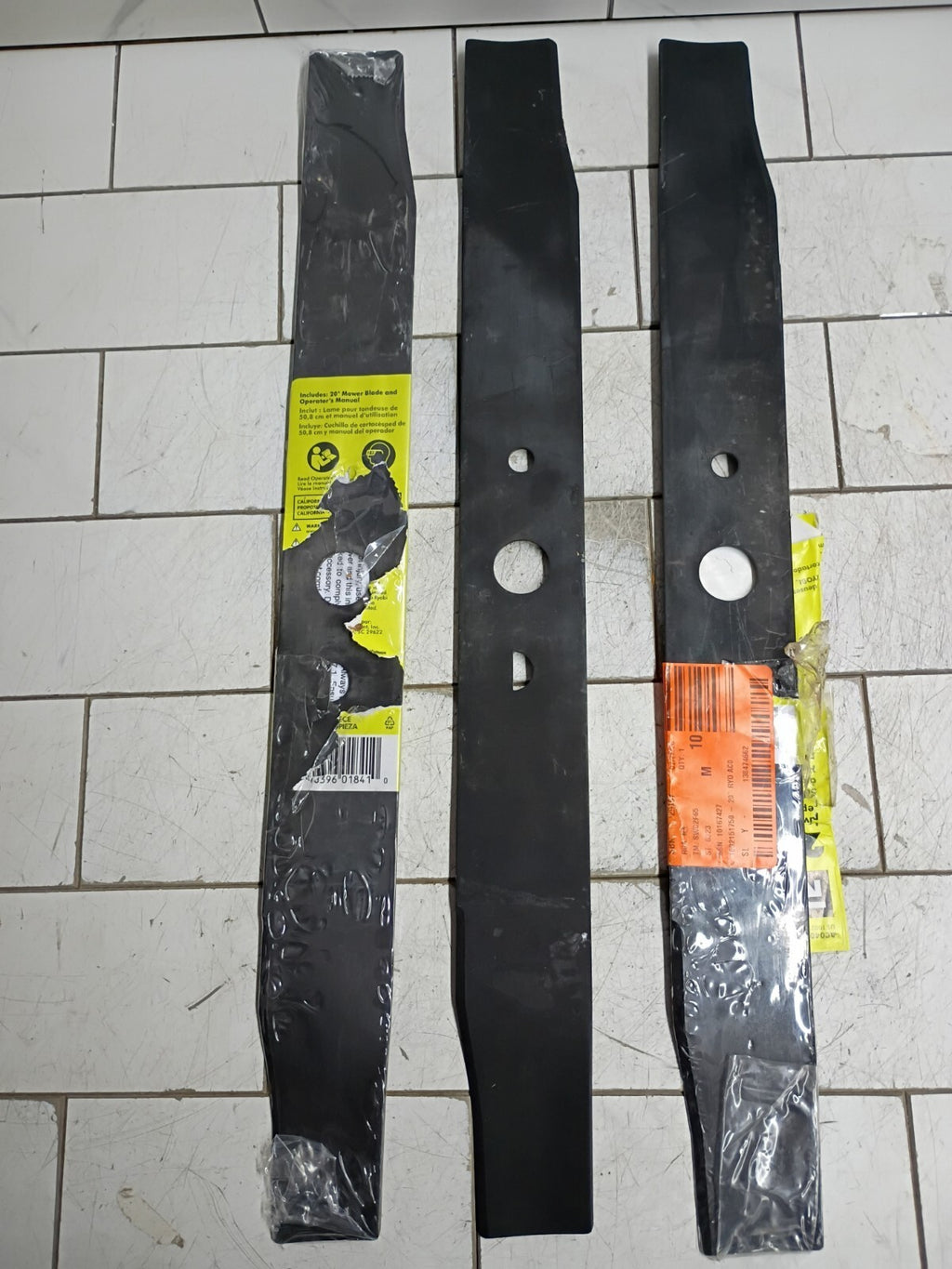 (3 Pack) Ryobi AC04020 20" Lawn Mower Blade OEM Fits 40V Mowers