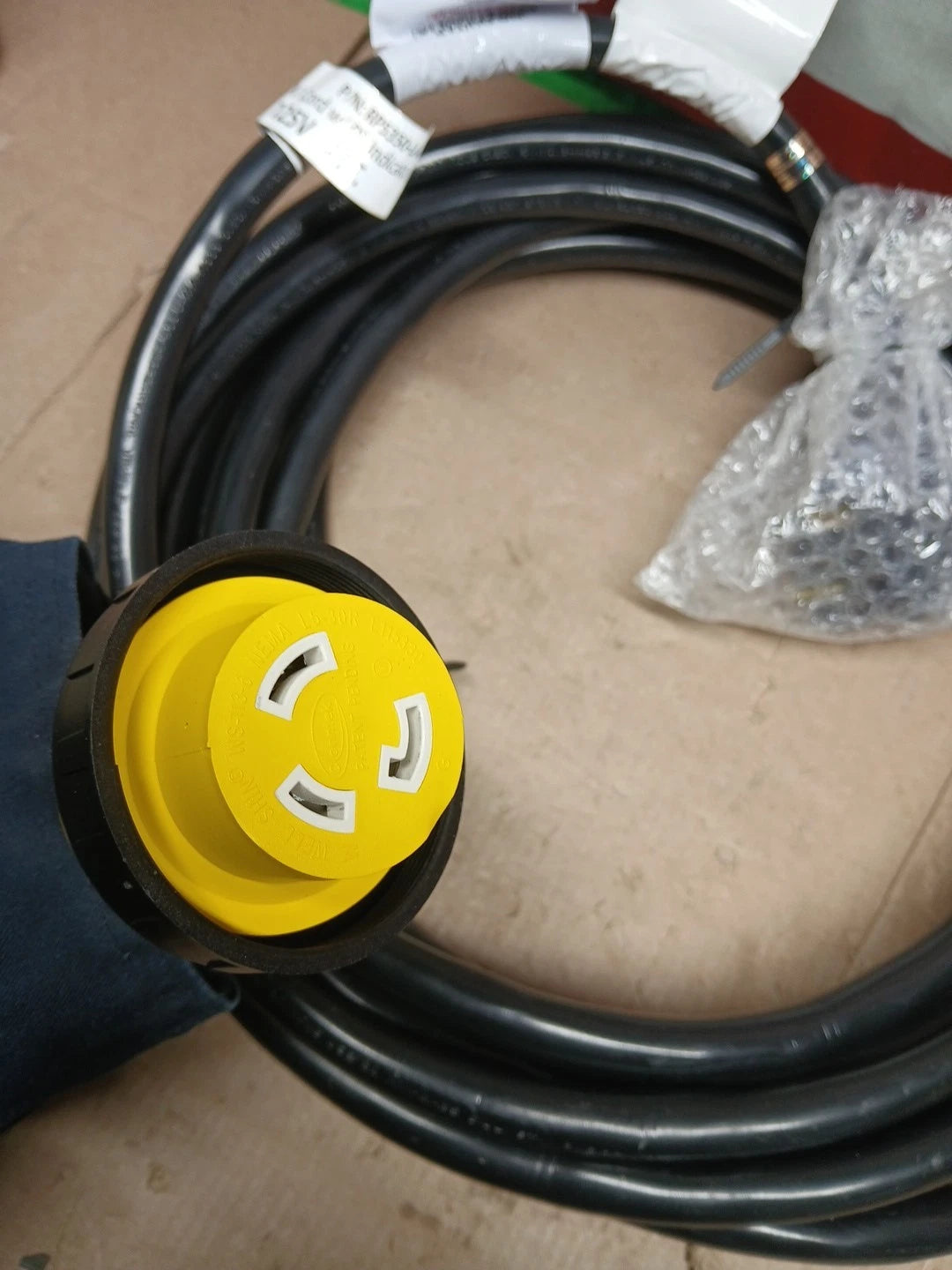 CONNTEK RV CORD W/RP INDICATOR 30FT 30A 125V