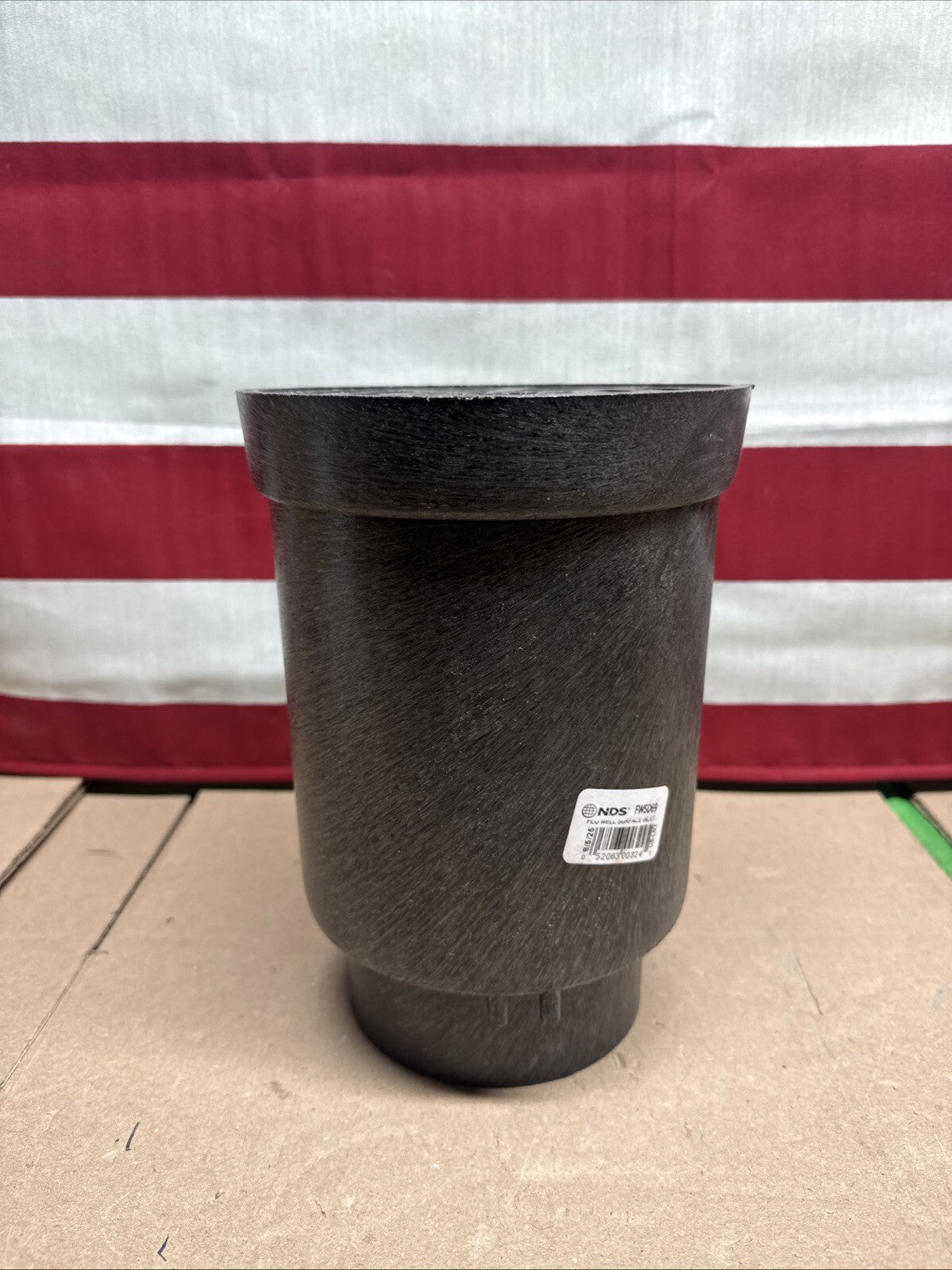 NDS 6 in x 4 in x 9 in Plastic Flo Well Surface Drain Catch Basin Inlet FWSD69