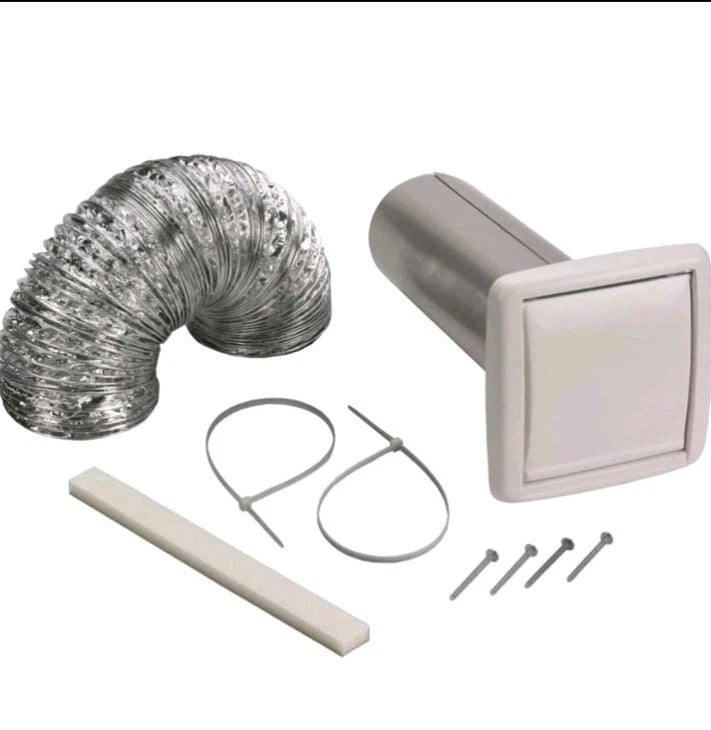 Broan-NuTone WVK2A - Flexible wall duct kit for ventilation fans, 9-piece, 4-inc