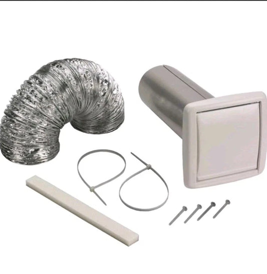 Broan-NuTone WVK2A - Flexible wall duct kit for ventilation fans, 9-piece, 4-inc