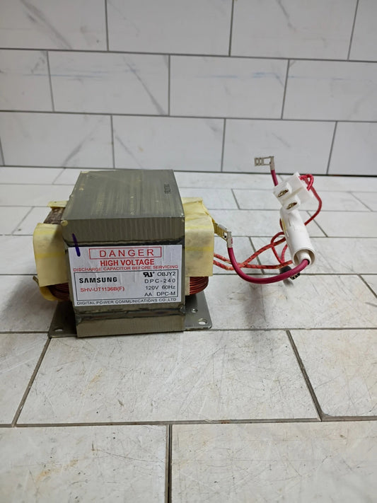 SHV-UT1136B OEM SAMSUNG Microwave High Voltage Transformer Parts Only