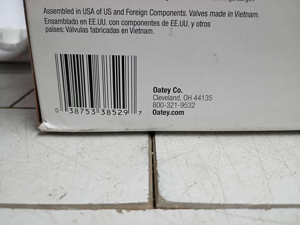 (2 Pack) Oatey 38529 Washing Machine Center Drain Outlet Box With Swt Valves OB
