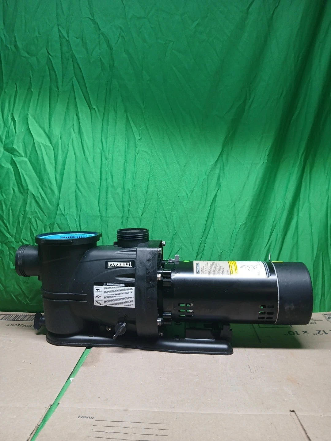 Everbilt 1 HP Pool Pump InGround 2 Speed 230V (Model SPP10002-2SP) NEW OPEN BOX