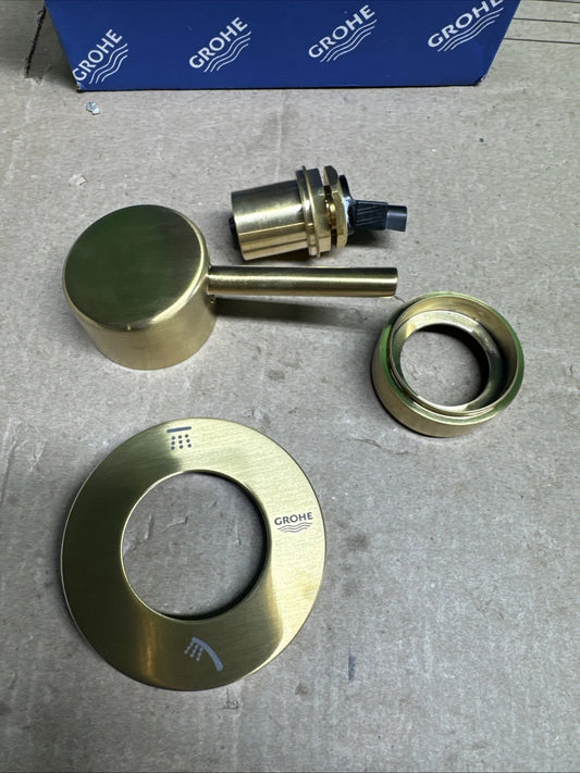Grohe 29 108 Concetto Single Lever 2-Way Diverter Valve Trim Only - Brushed Cool