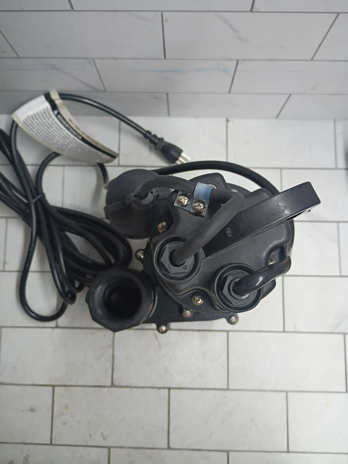 Everbilt HDEFR50W 1/2 HP Effluent Pump, Open Box.