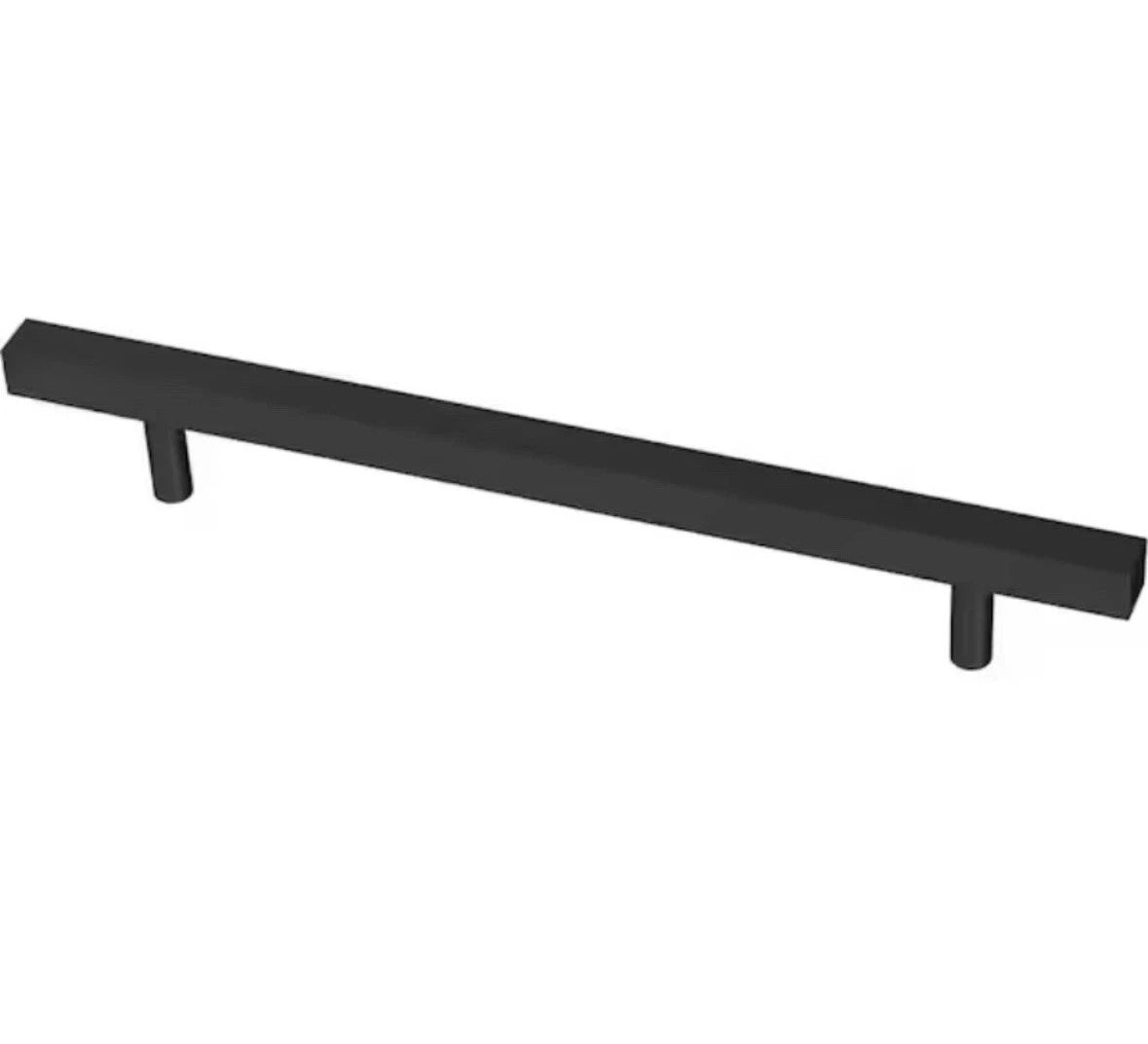 (14 Pack) Liberty Square Bar Door Drawer Pull Matte Black 6-5/16" P37282C-FB-CP