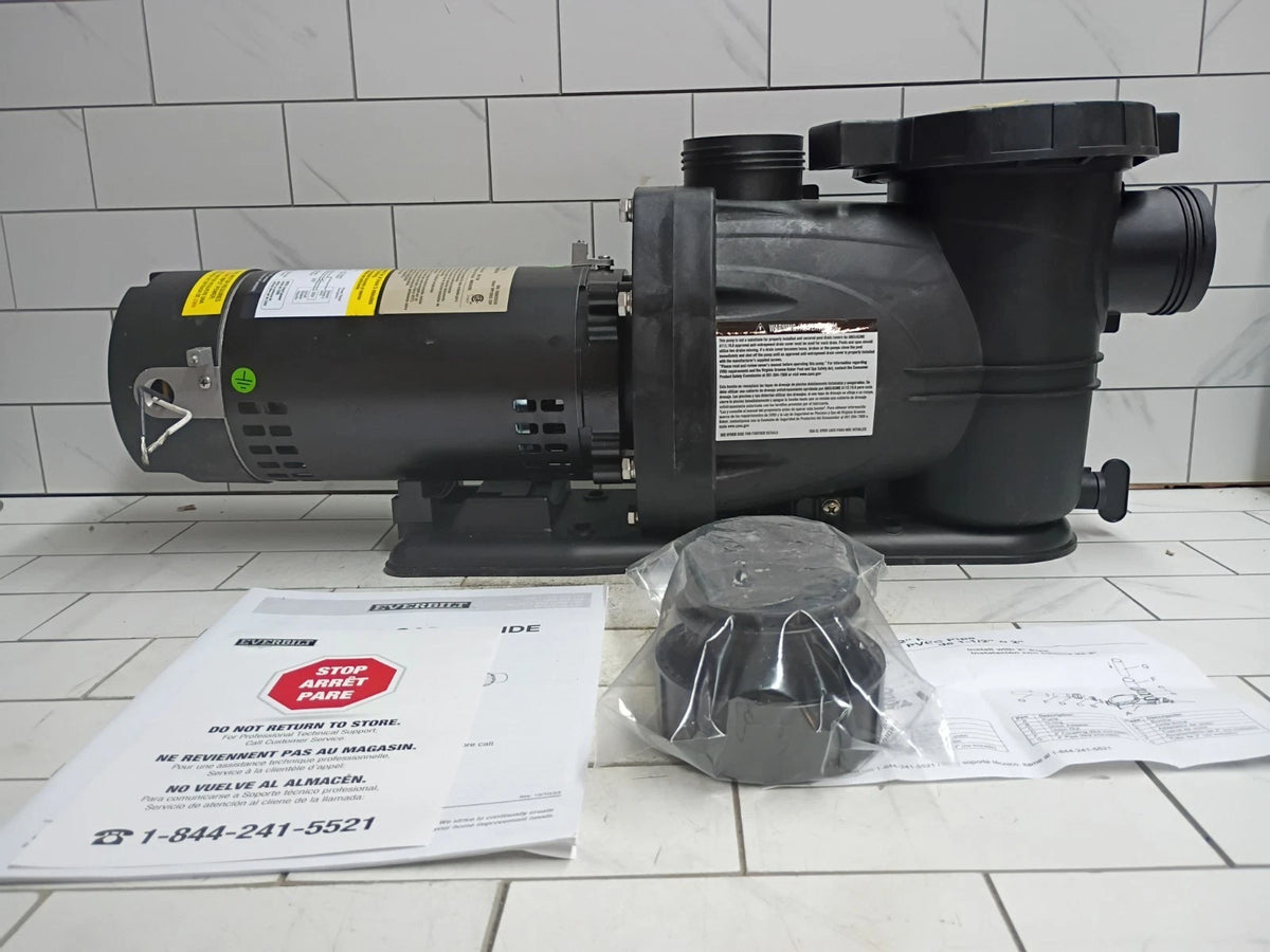 Everbilt SPP10002-2SP 1HP Pool Pump InGround 2 Speed 230V New Open Box