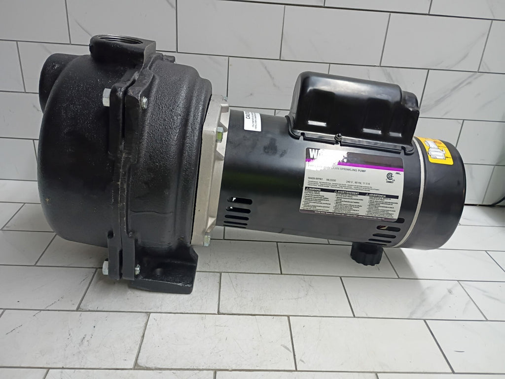 Wayne 58409-WYN1, 2 HP Permanent Lawn Irrigation Sprinkler Pump Open Box,