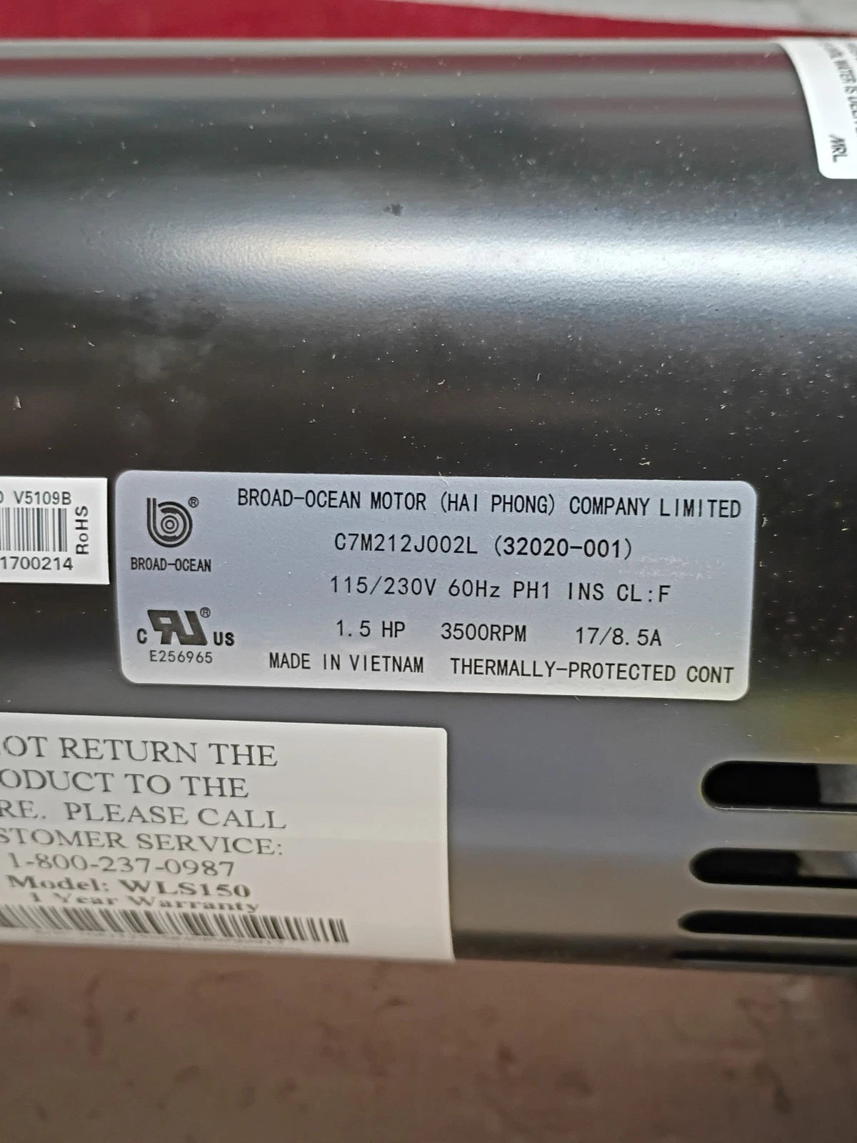 Wayne WLS150 1.5 HP High-Volume Cast-Iron Lawn Sprinkling Pump **READ DESCRIPT**