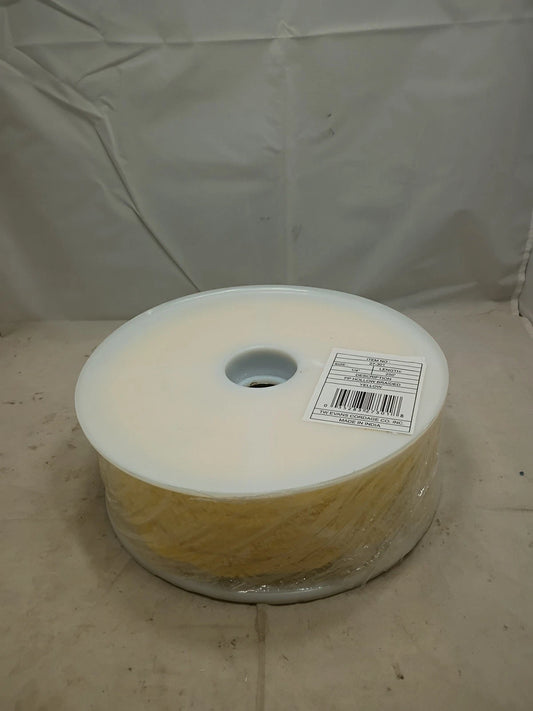T.W Evans Cordage 27-301 1/4-Inch by 250-Feet Hollow Braid Polypro Rope, Yellow