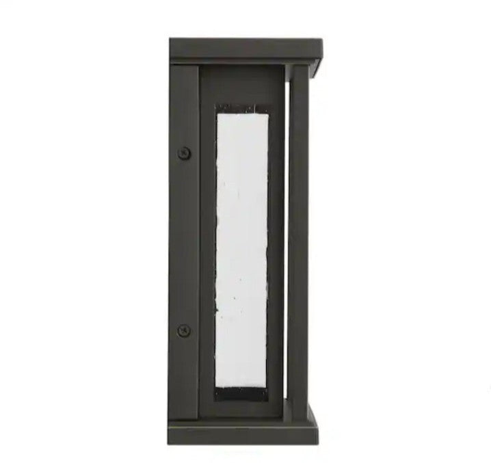 Faywood Small 7.5 in. W x 10.5 in. H Antique Bronze Outdoor Hardwired Wall OB
