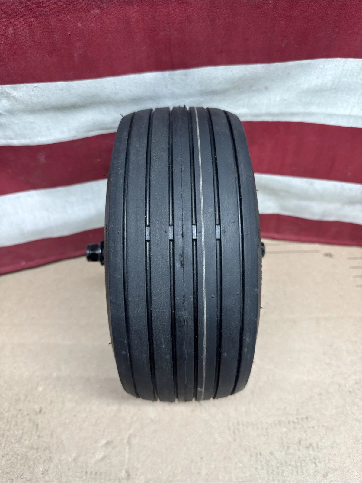 Front Wheel & Tire for Ryobi Z30Li 80v Zero Turn Mower