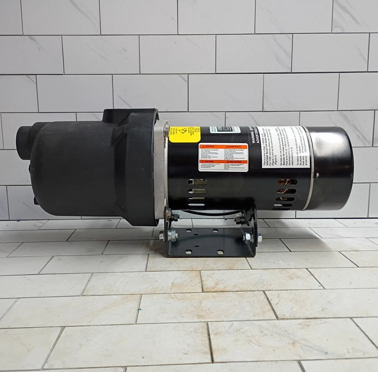 Everbilt HDSWJ5P 1/2 HP Plastic Shallow Well Jet Pump, USED, READ