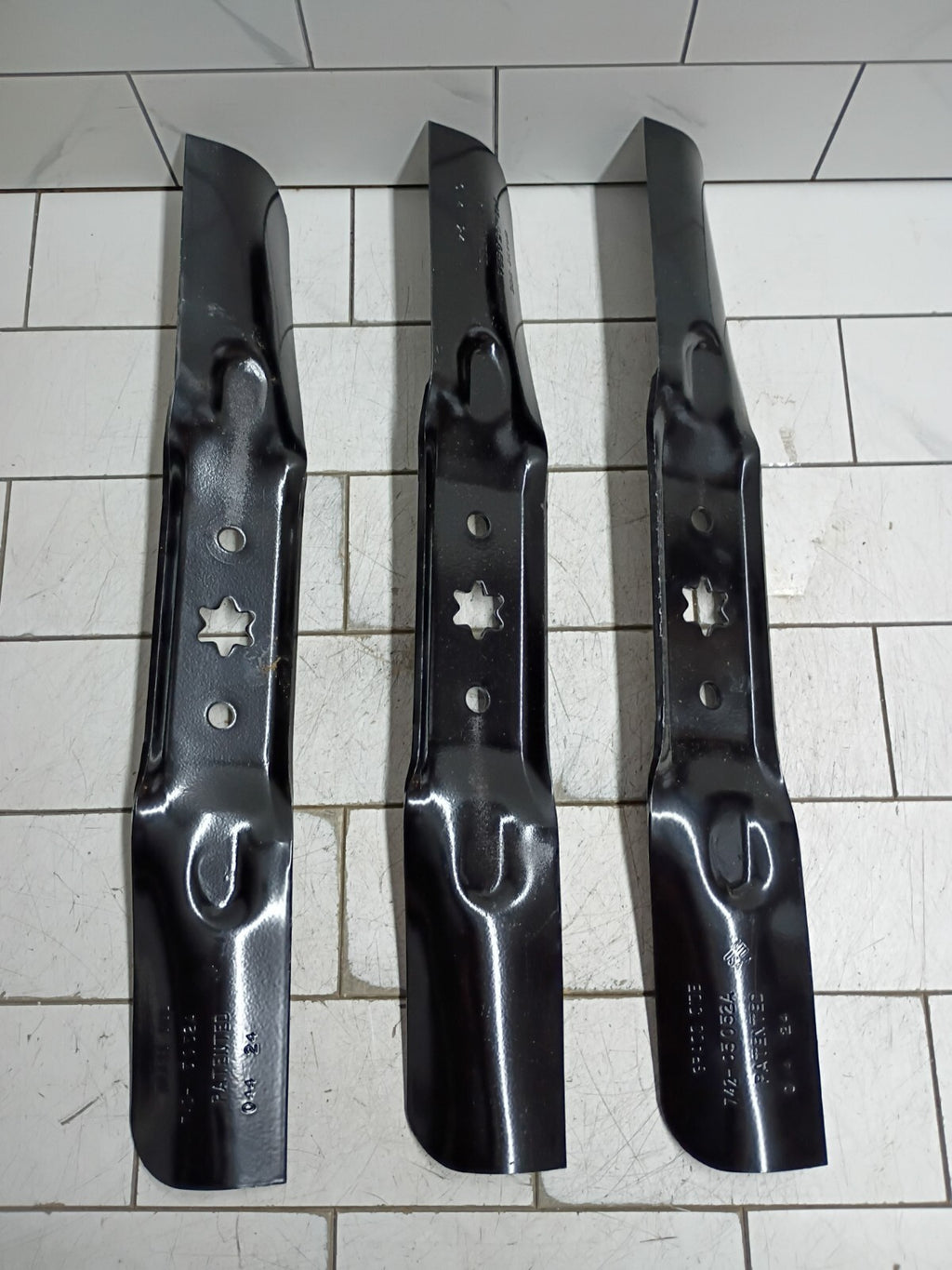 Cub Cadet 50 Inch Blade Set 942-05052 & 742-05052 for 50" Decks NEW