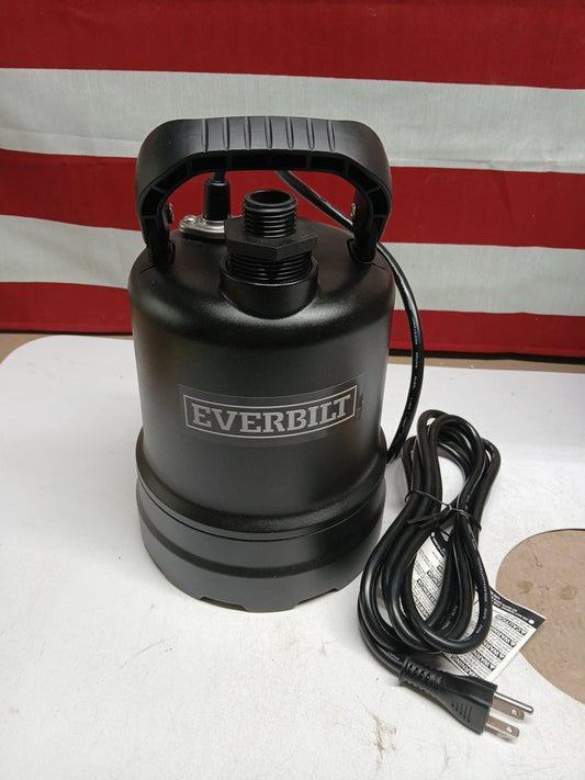 Everbilt 1/3 HP Submersible Aluminum Utility Pump