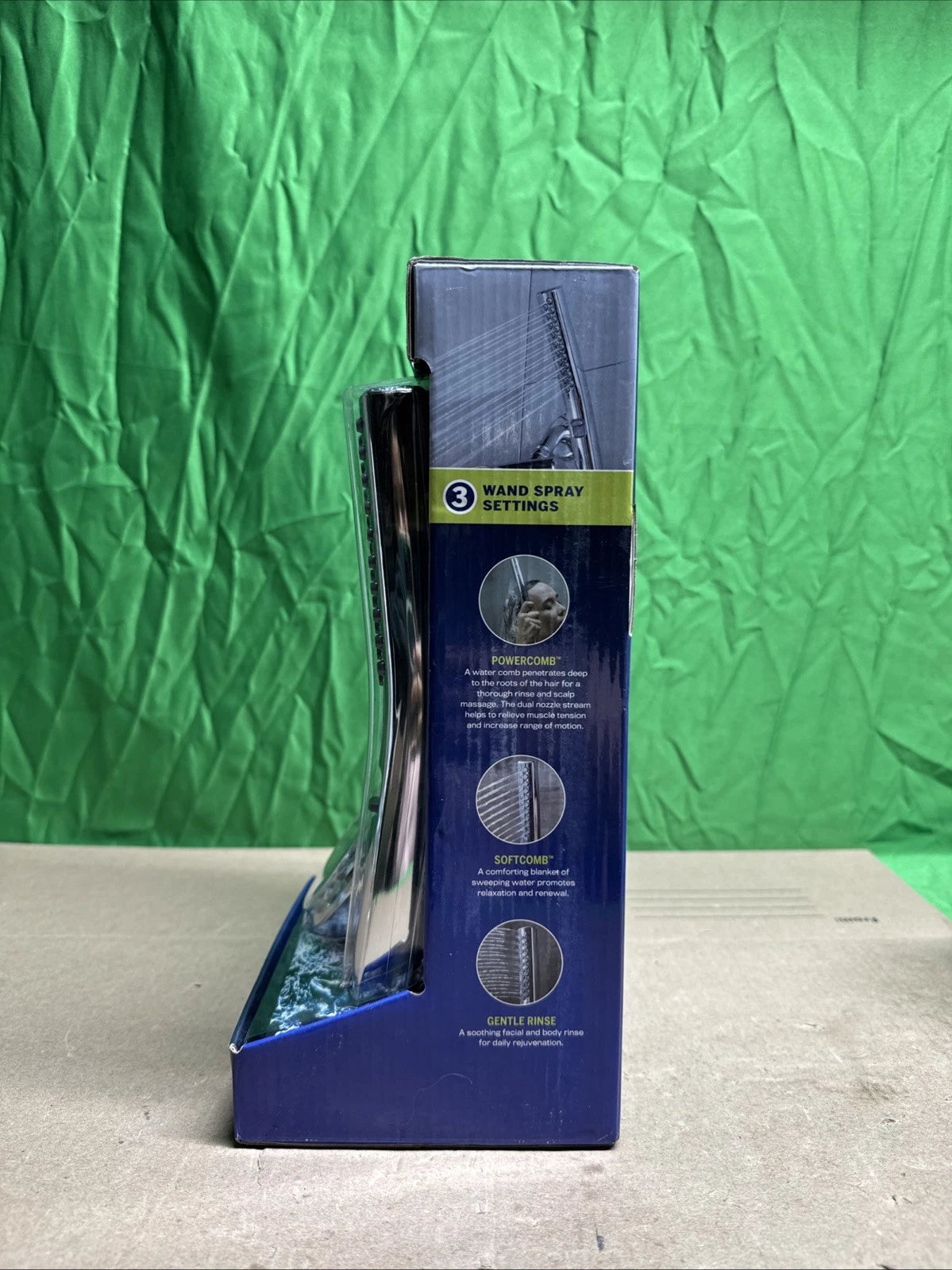 Waterpik 12-spray 5 in. High PressureDual Shower Head and Handheld Shower Head.